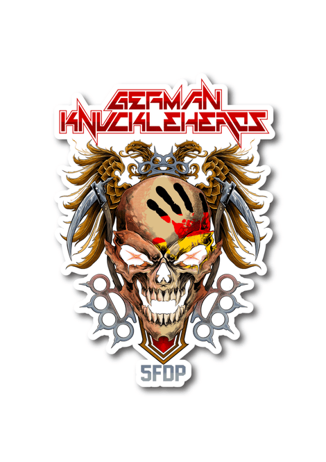 Main Image German Knuckleheads Stickers